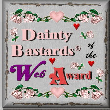 Dainty Bastards Web Award